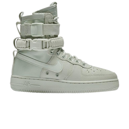 Nike: Зелёные кроссовки  Air Force 1 High