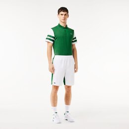 Lacoste: Зелёные шорты 