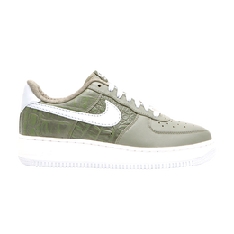 Nike: Зелёные кроссовки  Air Force 1