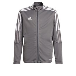 Adidas: Серая куртка  Tiro