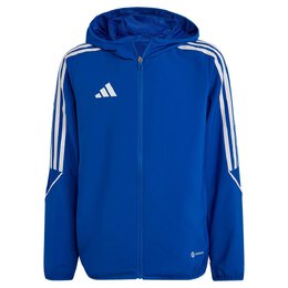 Adidas: Синяя куртка 