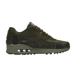 Nike: Кроссовки  Air Max 90 Premium цвета хаки