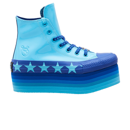 Converse: Голубые кроссовки  Chuck Taylor All Star