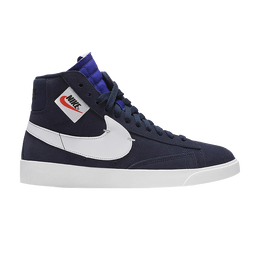 Nike: Голубые кроссовки  Blazer Mid