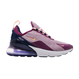 Nike: Фиолетовые кроссовки  Air Max 270 SE