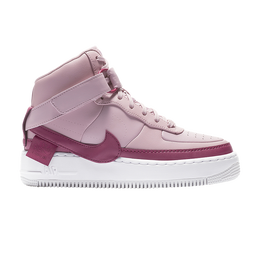 Nike: Фиолетовые кроссовки  Air Force 1