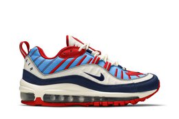 Nike: Синие кроссовки  Air Max 98