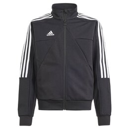 Adidas: Чёрная куртка  Tiro