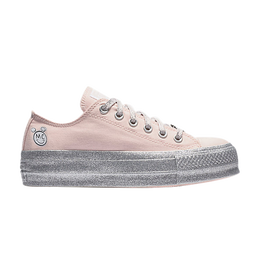 Converse: Розовые кроссовки  Chuck Taylor All Star Lift