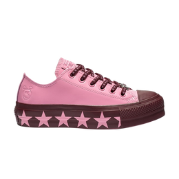 Converse: Розовые кроссовки  Chuck Taylor All Star Lift