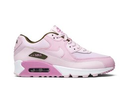 Nike: Розовые кроссовки  Air Max 90