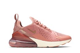 Nike: Розовые кроссовки  Air Max 270