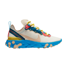 Nike: Голубые кроссовки  React Element 55