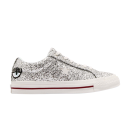 Converse: Серебристые кроссовки  One Star Ox