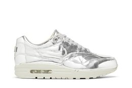 Nike: Серебристые кроссовки  WMNS Air Max 1