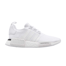 Adidas: Белые кроссовки  NMD_R1 J