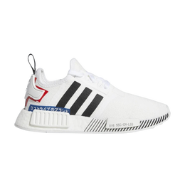 Adidas: Белые кроссовки  NMD_R1 J