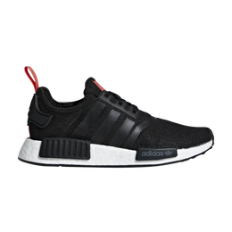 Adidas: Чёрные кроссовки  NMD_R1 J