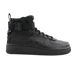 Nike: Чёрные кроссовки  SF Air Force 1