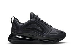 Nike: Чёрные кроссовки  Air Max 720