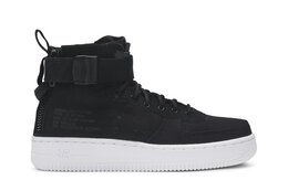 Nike: Чёрные кроссовки  SF Air Force 1