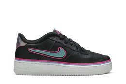 Nike: Чёрные кроссовки  Air Force 1 Low