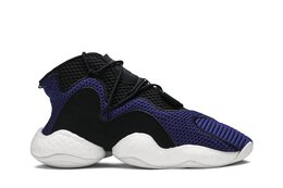 Adidas: Фиолетовые кроссовки  Crazy BYW