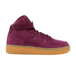 Nike: Фиолетовые кроссовки  Air Force 1 High