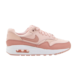 Nike: Розовые кроссовки  Air Max 1 SE