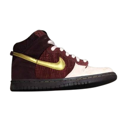 Nike: Бордовые кроссовки  Dunk High