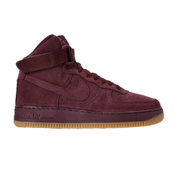 Nike: Бордовые кроссовки  Air Force 1 High