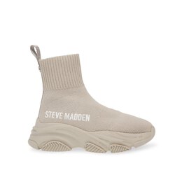 Steve Madden: Бежевые кроссовки 