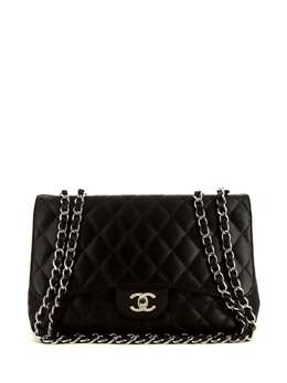 CHANEL Pre-Owned: Чёрная сумка 