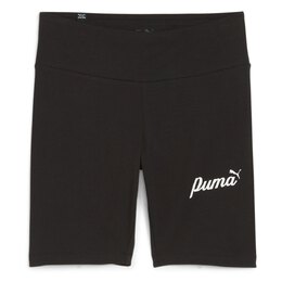 PUMA: Чёрные легинсы  Ess