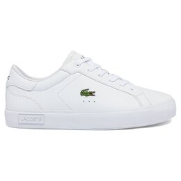 Lacoste: Белые кроссовки 