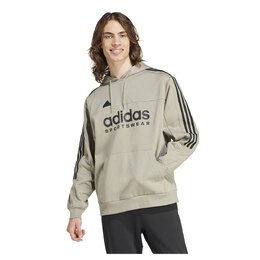 Adidas: Бежевая толстовка  Tiro