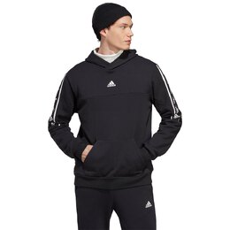 Adidas: Чёрная толстовка 