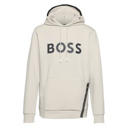 BOSS: Бежевая толстовка 