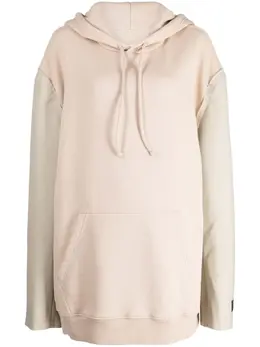 MM6 Maison Margiela: Бежевая толстовка 
