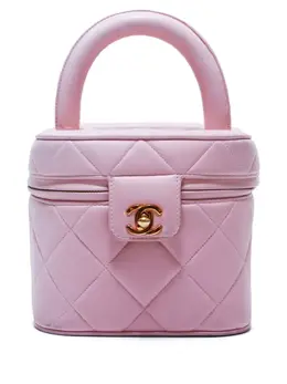 CHANEL Pre-Owned: Розовая сумка 