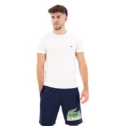 Lacoste: Белая футболка 