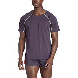 Adidas: Фиолетовая футболка 