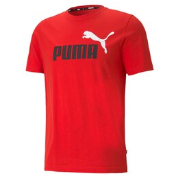 PUMA: Красная футболка  Essentials