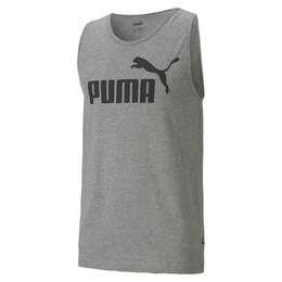 PUMA: Серая футболка  Essentials