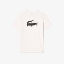 Lacoste: Белая футболка 