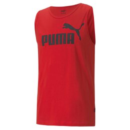 PUMA: Красная футболка  Ess