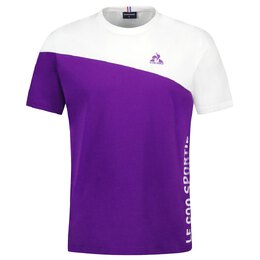 Le Coq Sportif: Фиолетовая футболка 