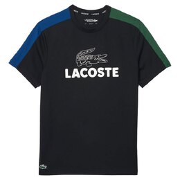 Lacoste: Чёрная футболка