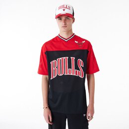 NEW ERA: Футболка  Chicago Bulls в сетку