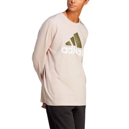 Adidas: Бежевая футболка 
